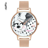 Avocado Minnie mouse cartoon printed watches kids watches for women female ladies students girl clock gift