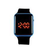 Digital Watch Men Womens Silicone LED Sport Digital Bracelet WristWatch